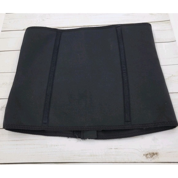 HOPLYNN Neoprene Sweat Waist Trainer Corset Trimmer with Zipper Closure - Picture 9 of 12